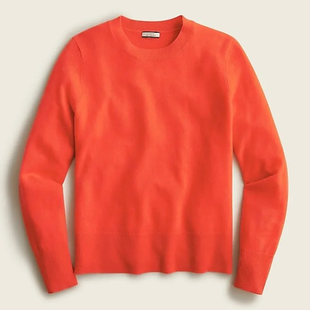 J. Crew Cashmere Classic-fit Crewneck Sweater XL - Picture 1 of 10